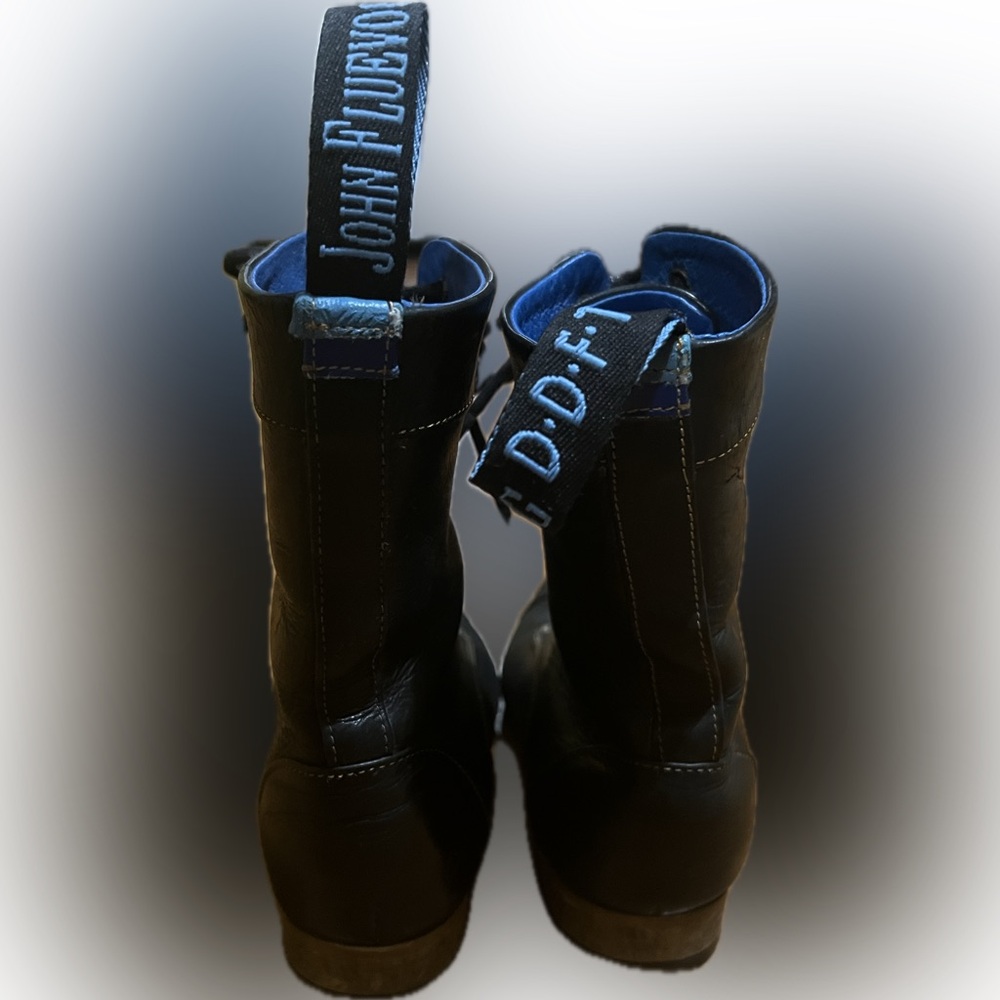 John Fluevog short black boots